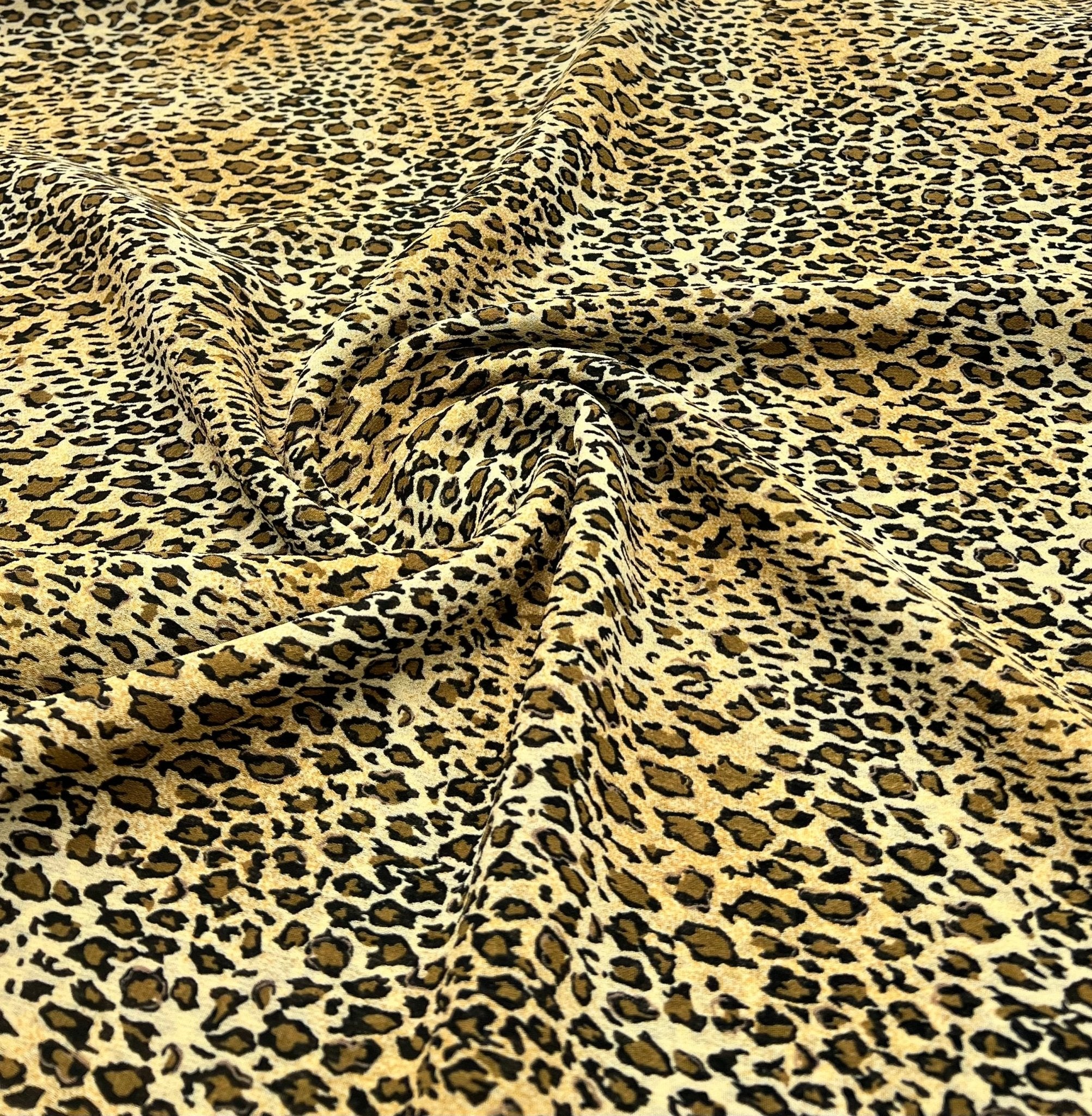 Animal Printed Chiffon Dress Fabric - T9 Fabrics
